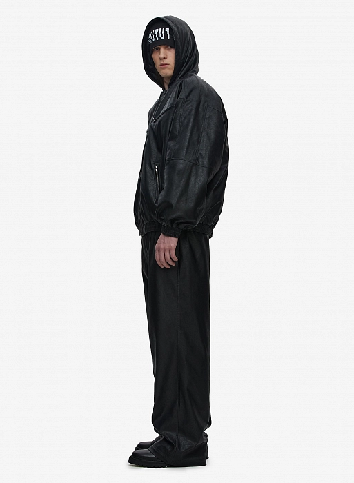 Куртка кожаная FABLE FW2425 (Black)