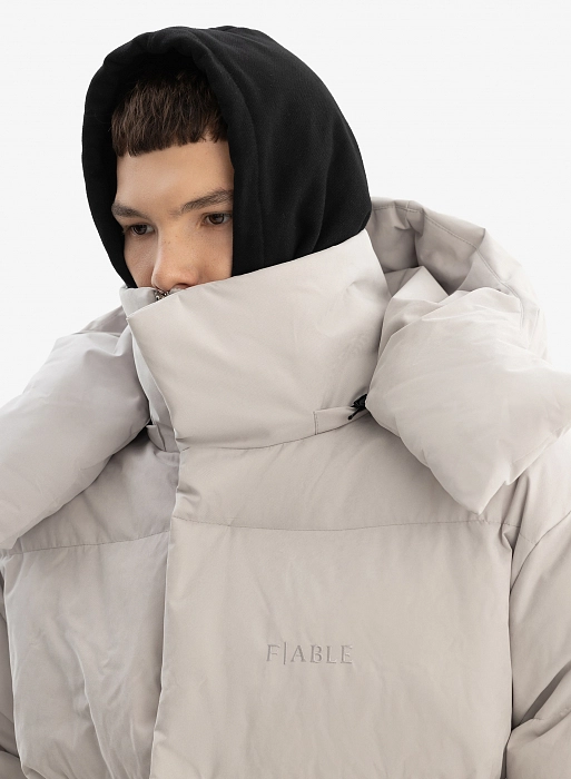 Пуховик FABLE UNIFORM (Grey)
