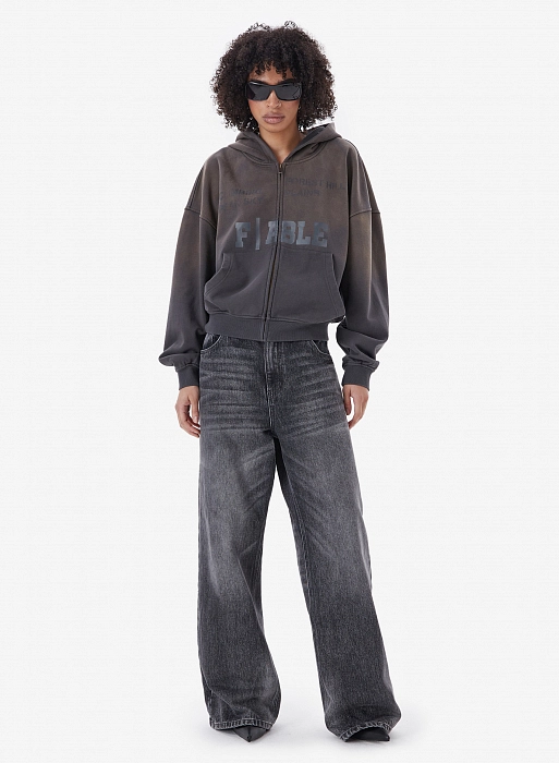 Джинсы FABLE LOOSE (Grey)