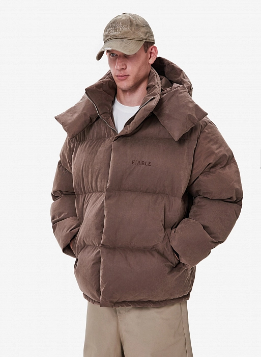Пуховик FABLE TRACK FW2425 (Brown)