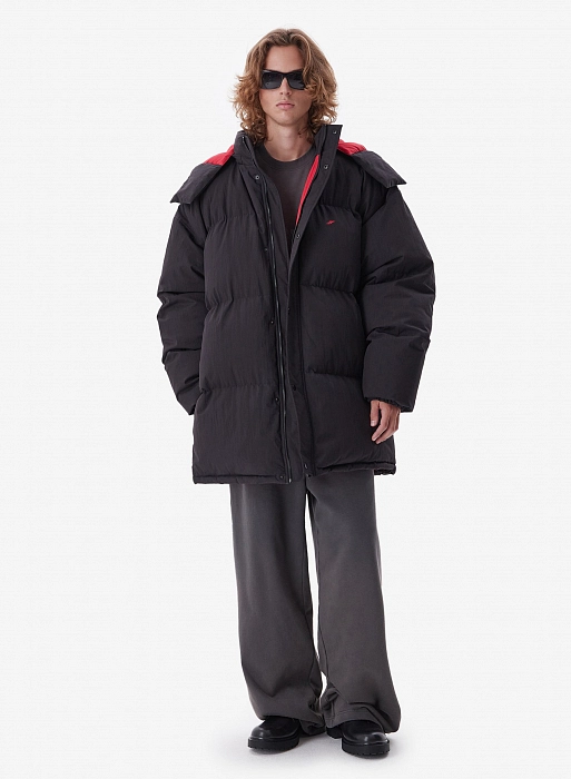 Пуховик FABLE LONG (Black)