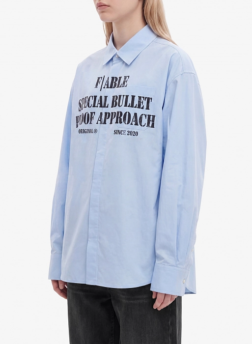 Рубашка FABLE BULLETPROOF (Blue)