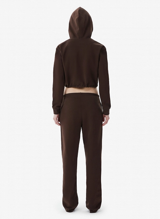 Худи zip crop FABLE ETERNAL (Brown)