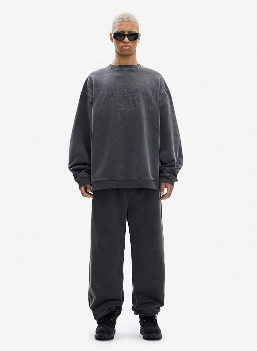 Свитшот FABLE FW2425 (Washed Graphite)