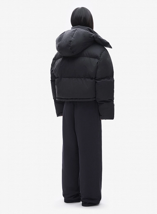 Пуховик FABLE UNIFORM CROP (Black)