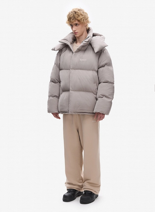Пуховик FABLE TRACK FW2425 (Beige)