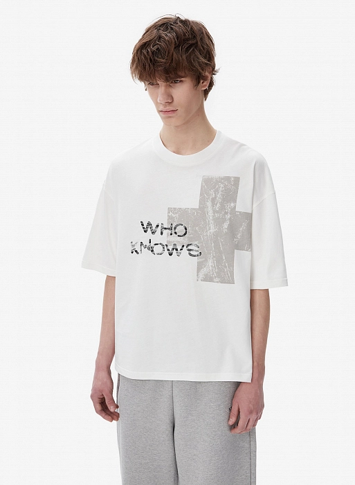 Футболка FABLE WHO KNOWS (White)