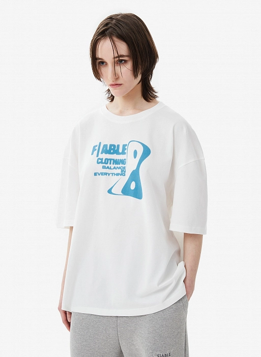 Футболка FABLE BALANCE (White)