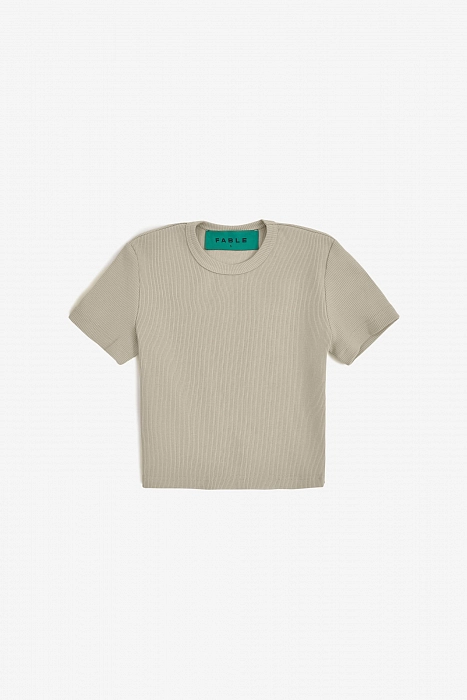 Кроп-топ FABLE UNIFORM (Beige Calf)