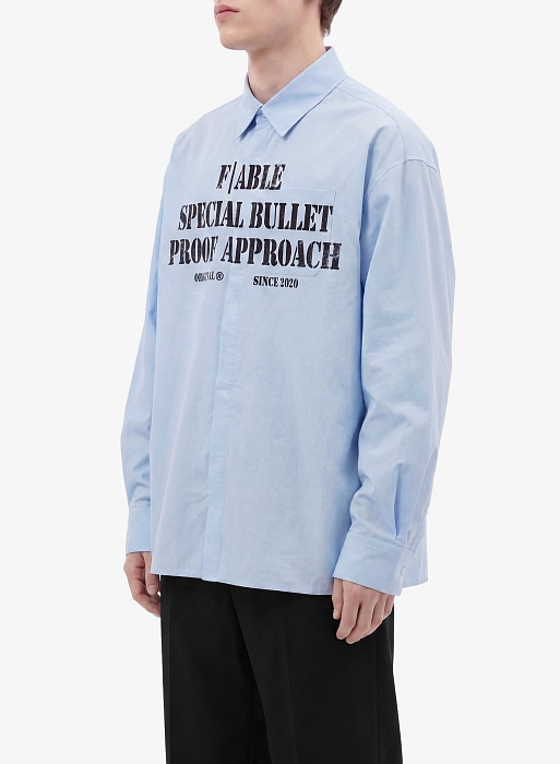 Рубашка FABLE BULLETPROOF (Blue)