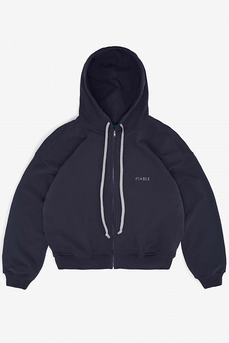 Худи zip FABLE UNIFORM (Heavy Blue)