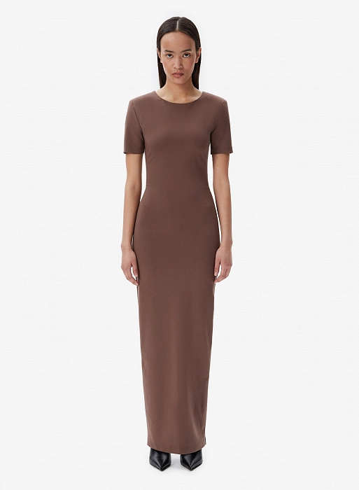 Платье FABLE NOBLE MAXI (Brown)