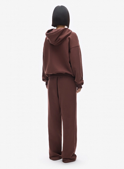 Худи zip FABLE UNIFORM (Reddish Brown)