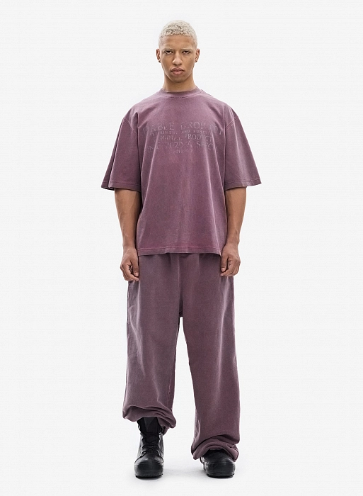 Футболка FABLE FW2425 (Washed Purple)