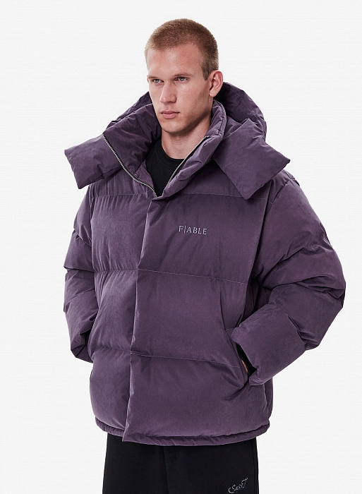 Пуховик FABLE UNIFORM (Grape)