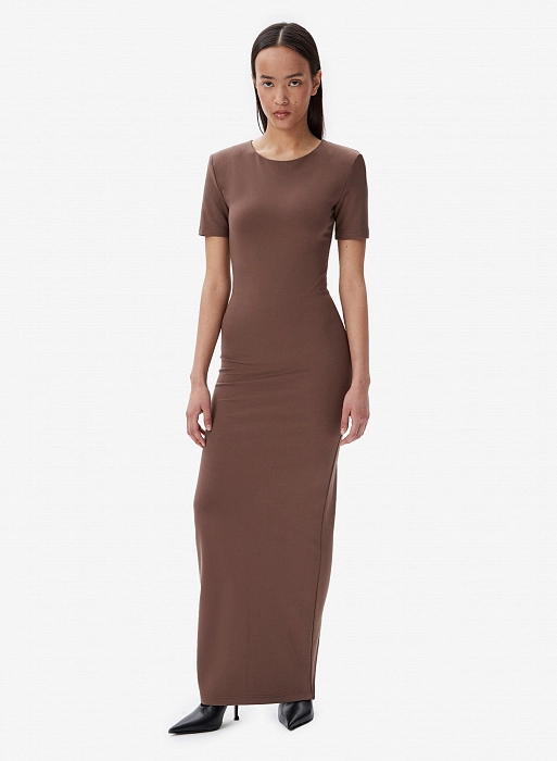Платье FABLE NOBLE MAXI (Brown)