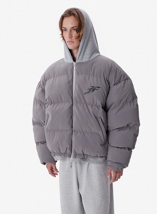 Бомбер FABLE REVERSIBLE (Grey)