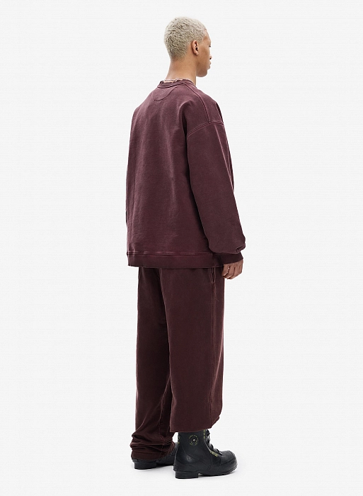 Свитшот FABLE FW2425 (Washed Burgundy)