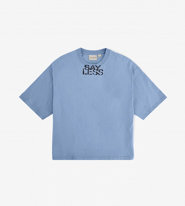 Футболка FABLE SAY LESS (Blue)