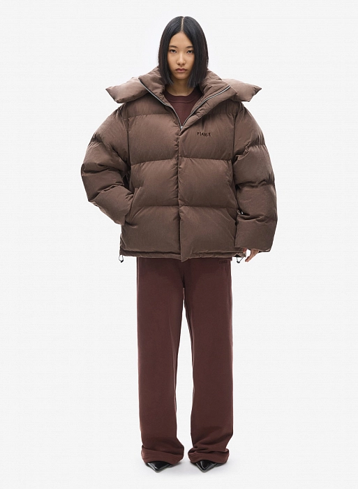 Пуховик FABLE TRACK FW2425 (Brown)