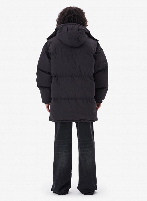 Пуховик FABLE LONG (Black)