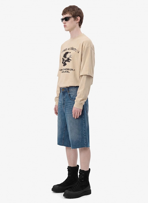 Шорты FABLE BLUE VINTAGE DENIM