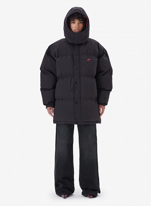 Пуховик FABLE LONG (Black)