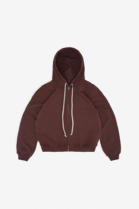 Худи zip FABLE UNIFORM (Reddish Brown)