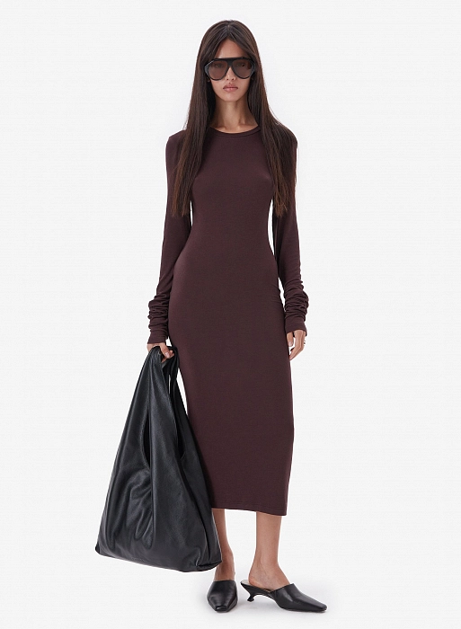 Платье FABLE EMBRACE (Brown)
