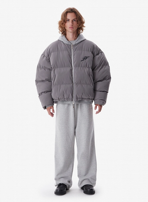 Бомбер FABLE REVERSIBLE (Grey)