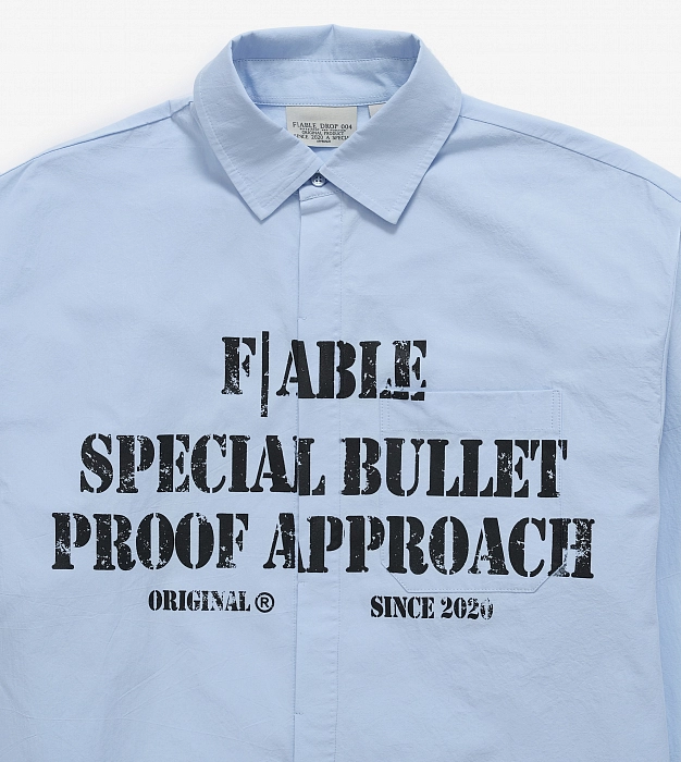 Рубашка FABLE BULLETPROOF (Blue)