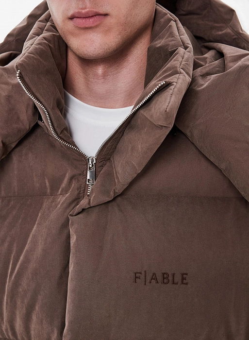 Пуховик FABLE TRACK FW2425 (Brown)