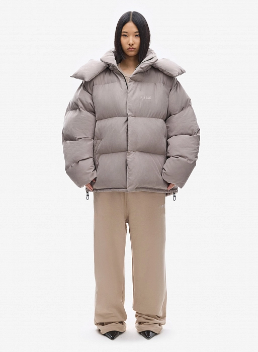 Пуховик FABLE TRACK FW2425 (Beige)