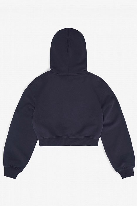 Худи zip crop FABLE UNIFORM (Heavy Blue)