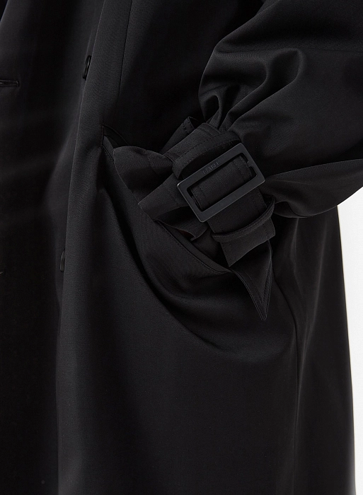 Тренч FABLE DOUBLE BREASTED (Black)