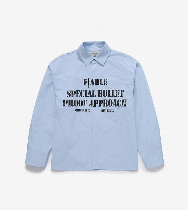 Рубашка FABLE BULLETPROOF (Blue)