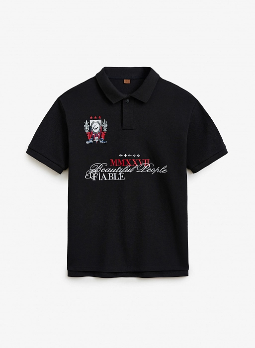 Футболка-поло FBL x OAO (Black)