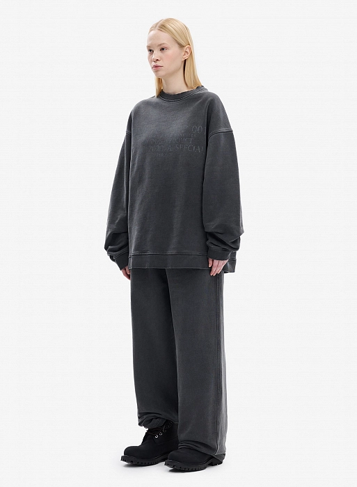Свитшот FABLE FW2425 (Washed Graphite)