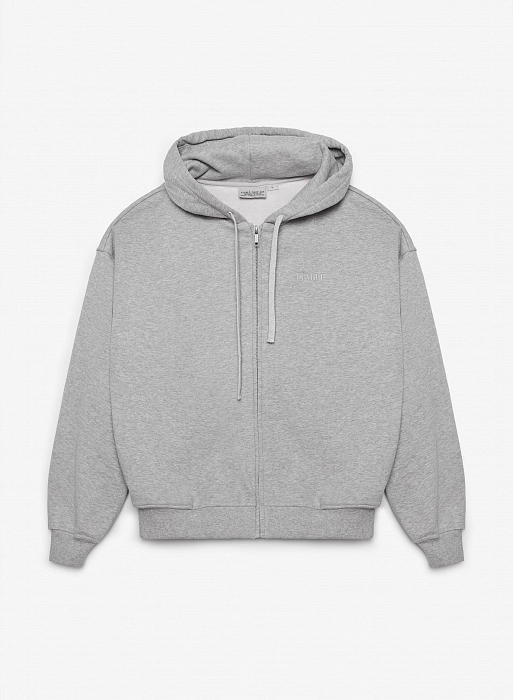 Худи zip FABLE UNIFORM NEW (Grey Melange)