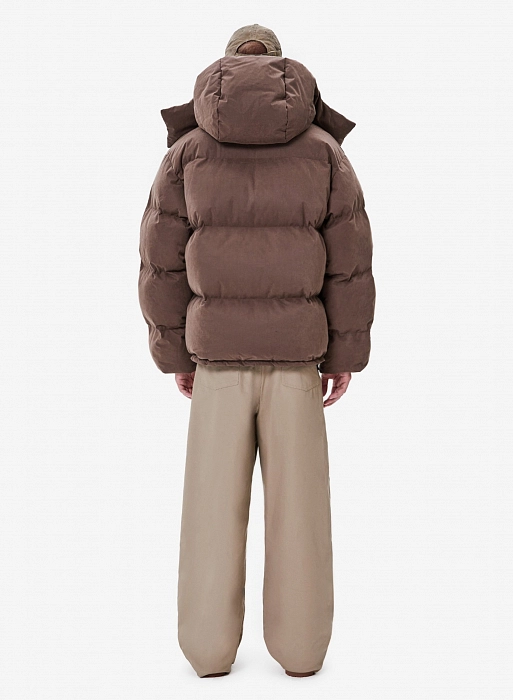 Пуховик FABLE TRACK FW2425 (Brown)