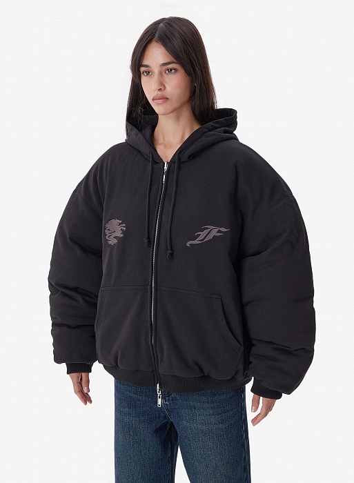 Бомбер FABLE REVERSIBLE (Black)