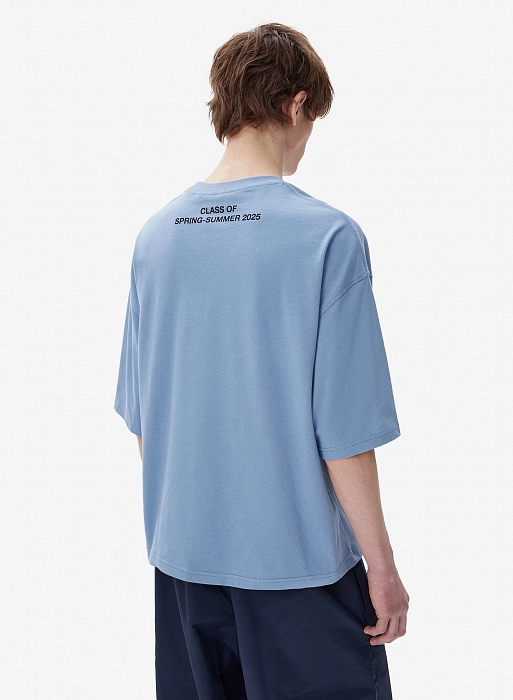 Футболка FABLE SAY LESS (Blue)