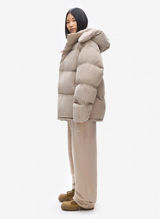 Пуховик FABLE TRACK FW2425 (Beige Sand)