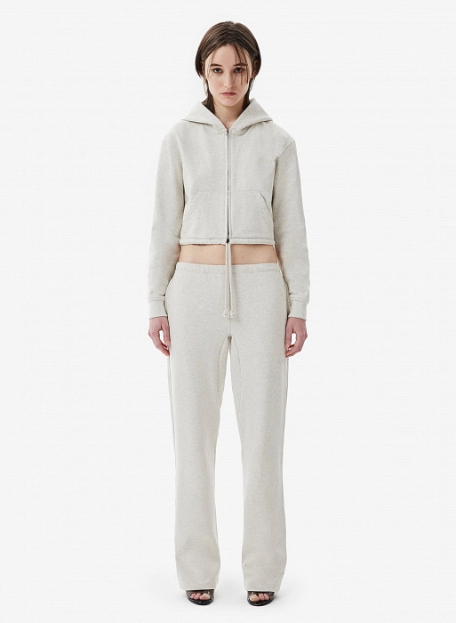Худи zip crop FABLE ETERNAL (Grey)