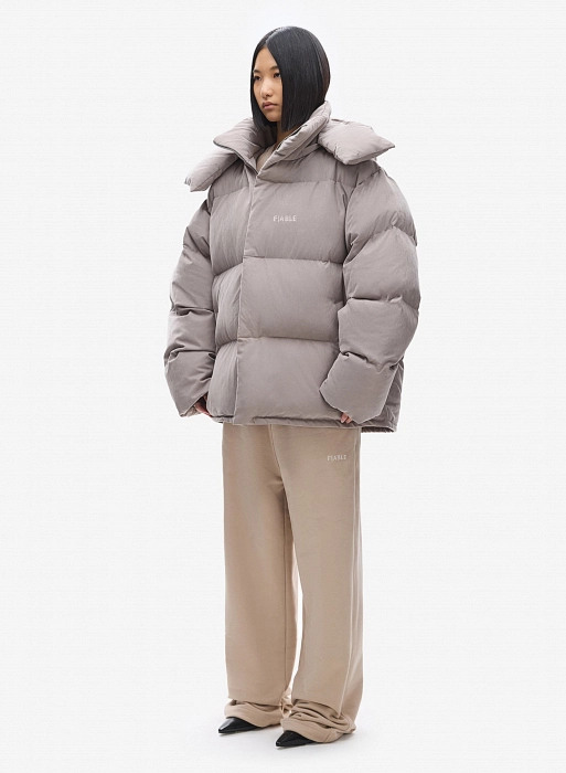 Пуховик FABLE TRACK FW2425 (Beige)